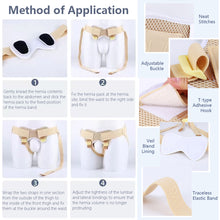 Load image into Gallery viewer, Inguinal Hernia Belt Truss Adult Elderly Hernia Support Brace Sport Pain Relief Recovery Strap Hernia Relief Removable Compression Pads
