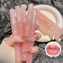 Load image into Gallery viewer, Transparent Water Glossy Lip Glaze Mirror Water Lip Gloss Lip Oil Lasting Lip Glaze Lipstick Clear Glitter Primer Hydrating Makeup
