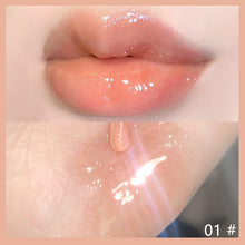 Load image into Gallery viewer, Transparent Water Glossy Lip Glaze Mirror Water Lip Gloss Lip Oil Lasting Lip Glaze Lipstick Clear Glitter Primer Hydrating Makeup

