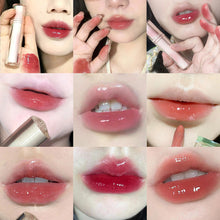 Load image into Gallery viewer, Transparent Iced Tea Mirror Lip Glaze Waterproof Watery Lip Gloss Lasting Jelly Liquid Lipstick Beauty Womon Makeup Cosmetic
