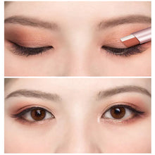 Load image into Gallery viewer, Gradient Double Color Eyeshadow Stick Velvet Eyeshadow Makeup Mix Shimmer Eye Shadow Matte Pallete Pen Dual Color Shadow

