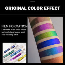 Load image into Gallery viewer, Shiny Metallic Glossy Face Makeup Liquid Eyeshadow Flash Lipgloss Metallic Lipstick Chameleons Eye Glitter Women Cosmetics
