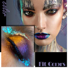 Load image into Gallery viewer, Shiny Metallic Glossy Face Makeup Liquid Eyeshadow Flash Lipgloss Metallic Lipstick Chameleons Eye Glitter Women Cosmetics
