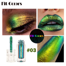 Load image into Gallery viewer, Shiny Metallic Glossy Face Makeup Liquid Eyeshadow Flash Lipgloss Metallic Lipstick Chameleons Eye Glitter Women Cosmetics
