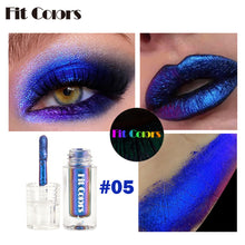Load image into Gallery viewer, Shiny Metallic Glossy Face Makeup Liquid Eyeshadow Flash Lipgloss Metallic Lipstick Chameleons Eye Glitter Women Cosmetics
