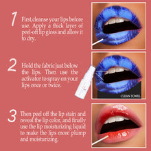Load image into Gallery viewer, Liquid Blading Peel Reveal Lip Color Kit Amazing Peel Off Liquid Lipstick Long Lasting Tear Off Lip Gloss Lip Stain Kit
