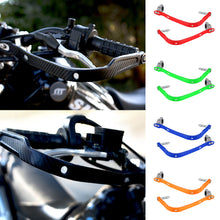 Load image into Gallery viewer, Pair 22mm/28mm Carbon Fibre Motorcycle Handle Hand Guard Handguard Moto Parts for husqvarna 390 690 offroad Motorcycle SX SXF EXC X
