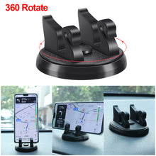 Load image into Gallery viewer, 360 Degree Rotate Car GPS Bracket Phone Holder Dashboard Bracket Smart Phone Support Rotatable Simple Car Accessories
