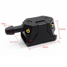 Load image into Gallery viewer, 7Pcs Universal Car Windscreen Washer Wiper Adjusted 4Way Blade Water Spray Jets Nozzles with 1 Meters Rubber Hole Pipes
