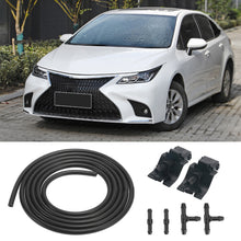 Load image into Gallery viewer, 7Pcas Car Front Windshield Wiper Washer Spray Jet Nozzle 1m/2m Pipe For Toyota Corolla Altis Camry Auris Highlander Matrix 4Runner Avensis Lexus
