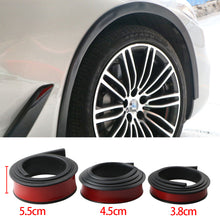 Load image into Gallery viewer, 1.2m Fender Flares Car Wheel Arches Wing Expander Arch Eyebrow Mudguard Lip Body Kit Protector Cover Mud Guard Accessories
