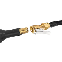 Load image into Gallery viewer, Car Tire Air Inflator Hose Inflatable Tube Hose Inflator Tube Locking Air Chuck Connection Quick Inflation Chuck with Connector for Bike Motocycle
