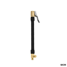 Load image into Gallery viewer, Car Tire Air Inflator Hose Inflatable Tube Hose Inflator Tube Locking Air Chuck Connection Quick Inflation Chuck with Connector for Bike Motocycle
