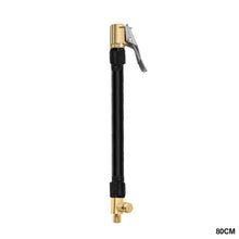 Load image into Gallery viewer, Car Tire Air Inflator Hose Inflatable Tube Hose Inflator Tube Locking Air Chuck Connection Quick Inflation Chuck with Connector for Bike Motocycle
