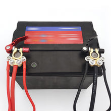 Load image into Gallery viewer, Pair Car Battery Terminals Battery Terminal Connector Battery Bornes Cable Terminal Adapter Copper Clamps Clip Screw 12V
