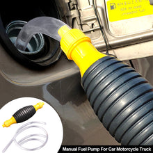 Load image into Gallery viewer, 1M/1.5M/2M/3M Manual Fuel Pump Car Fuel Tank Sucking Pipe Extractor Kit Hand-holder Petrol Gas Manual Pump For Car Motorcycle Truck
