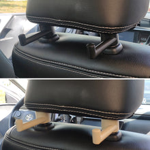 Load image into Gallery viewer, Pair Car Seat Back Hook Hangers Headrest Mount Storage Holder Bearing Bag Pouch Clothes Hanging Hook
