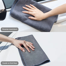 Load image into Gallery viewer, 30x30cm/30x40cm/30x60cm Microfiber Towel Car Wash Cleaning Drying Cloth Hemming Care Cloth Detailing Car Wash Towel
