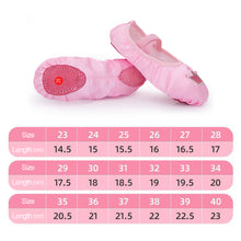 Load image into Gallery viewer, Children Dance Girls Ballet Shoes Crown Pattern Canvas Soft Sole Ballet Dance Girls Woman Ballerina Yoga Gym Dance Shoes
