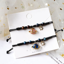 Load image into Gallery viewer, Fashion Creative Couple Bracelet Adjustable Cosmic Star Beaded Braided Bracelet Jewelry Gift for Women Men
