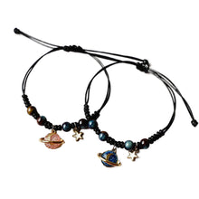 Load image into Gallery viewer, Fashion Creative Couple Bracelet Adjustable Cosmic Star Beaded Braided Bracelet Jewelry Gift for Women Men
