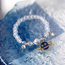 Load image into Gallery viewer, Fashion Niche Starry Sky Bracelet Astronaut Beaded Crystal Adjustable Bracelet Women Men Jewelry Accessory
