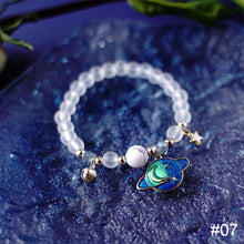 Load image into Gallery viewer, Fashion Niche Starry Sky Bracelet Astronaut Beaded Crystal Adjustable Bracelet Women Men Jewelry Accessory

