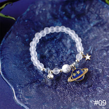 Load image into Gallery viewer, Fashion Niche Starry Sky Bracelet Astronaut Beaded Crystal Adjustable Bracelet Women Men Jewelry Accessory
