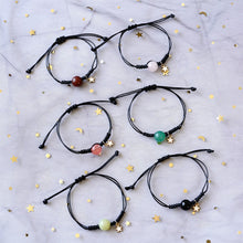 Load image into Gallery viewer, Twelve Constellations Lucky Stone Bracelet Fashion Versatile Woven Bracelet Jewelry Gift for Women Men
