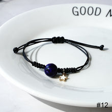 Load image into Gallery viewer, Twelve Constellations Lucky Stone Bracelet Fashion Versatile Woven Bracelet Jewelry Gift for Women Men
