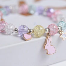 Load image into Gallery viewer, Crystal Beaded Colorful Cartoon Bracelet Simple Fashionable Crystal Beaded Bracelet Jewelry Gift for Women
