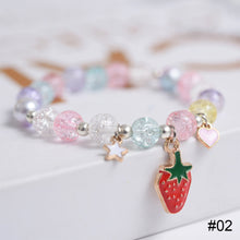 Load image into Gallery viewer, Crystal Beaded Colorful Cartoon Bracelet Simple Fashionable Crystal Beaded Bracelet Jewelry Gift for Women

