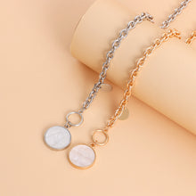 Load image into Gallery viewer, Vintage Punk Collar Chain Necklace Fashion Niche Alloy Fritillary Pendant Necklace Jewelry Gift for Women
