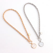 Load image into Gallery viewer, Vintage Punk Collar Chain Necklace Fashion Niche Alloy Fritillary Pendant Necklace Jewelry Gift for Women
