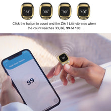 Load image into Gallery viewer, Tasbih Tally Counter Smart Tasbih Zikr Ring OLED Display Prayer Times for Muslims Zikr Digital Tasbeeh Electronic Prayer Ring
