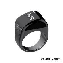 Load image into Gallery viewer, Portable Tasbih Tally Counter Mini Smart Tasbih Zikr Ring Digital OLED Display Prayer Times for Muslims Zikr Electronic Prayer Ring
