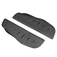 Load image into Gallery viewer, 2Pcs Carbon Fibre Universal Car Rear View Mirror Rain Cover Sun Visor Eyebrow Carbon Fiber Side View Mirror Rain Guard Auto Protection
