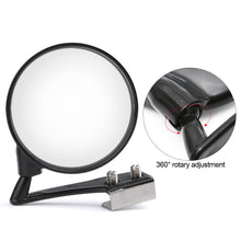 Load image into Gallery viewer, 1Pc 360 Degree Rotation Car Front Wheel Blind Zone Mirror Wide Angle Coach Rearview Mirror Dead Zone Auxiliary Mirror Left and Right

