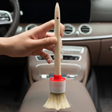 Load image into Gallery viewer, 5Pcs Car Exterior Interior Detail Brush Boar Hair Bristle Brushes for Car Cleaning Auto Detail Tools Dashboard Cleaning Brush
