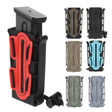 Load image into Gallery viewer, 2Pcs Mag Pouches Pistol Magazine Pouch 9mm Soft Shell Magazine Pouch Tactical Rifle Fast Mag Belt&amp;Molle Sytem Carrier Holder

