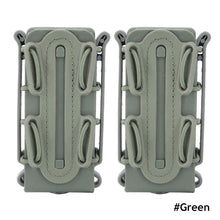Load image into Gallery viewer, 2Pcs Mag Pouches Pistol Magazine Pouch 9mm Soft Shell Magazine Pouch Tactical Rifle Fast Mag Belt&amp;Molle Sytem Carrier Holder
