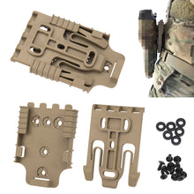 Load image into Gallery viewer, QLS 19 &amp; 22 Set Holster Quick Locking System Kit Duty Receiver Plate Platform Locking Fork 9 Packs Installing Screw Hunting CS
