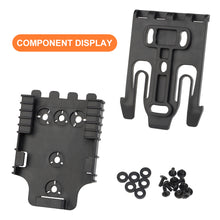 Load image into Gallery viewer, QLS 19 &amp; 22 Set Holster Quick Locking System Kit Duty Receiver Plate Platform Locking Fork 9 Packs Installing Screw Hunting CS
