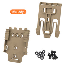 Load image into Gallery viewer, QLS 19 &amp; 22 Set Holster Quick Locking System Kit Duty Receiver Plate Platform Locking Fork 9 Packs Installing Screw Hunting CS
