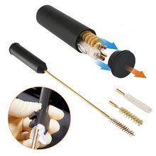 Load image into Gallery viewer, 7pcs/set Multipurpose 9mm Pocket Size Pistol Professional Gun Cleaning Kit Hand Gun Rod Brush Hunting Gun Bore Gleaning Tools

