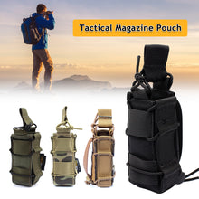 Load image into Gallery viewer, Tactical Magazine Pouch Military Molle Single Pistol Mag Bag Flashlight Pouch Torch Holder Case Outdoor Hunting Knife Holster
