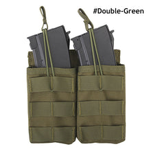 Load image into Gallery viewer, Single / Double / Triple Magazine Pouch Tactical AK AR M4 AR15 Military Pouch Molle Hunting Paintball Airsoft Magazine Pouch
