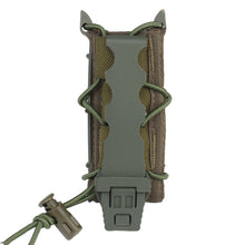 Load image into Gallery viewer, 9mm Tactical Magazine Pouch Hunting Single Magazine Bag Outdoor Molle Flashlight Pouch Torch Holder Hunting Knife Holster Bag
