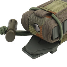 Load image into Gallery viewer, 9mm Tactical Magazine Pouch Hunting Single Magazine Bag Outdoor Molle Flashlight Pouch Torch Holder Hunting Knife Holster Bag

