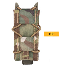 Load image into Gallery viewer, 9mm Tactical Magazine Pouch Hunting Single Magazine Bag Outdoor Molle Flashlight Pouch Torch Holder Hunting Knife Holster Bag
